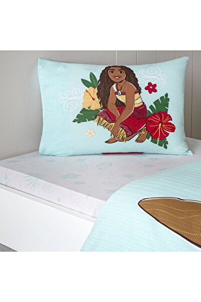 Taç Disney Moana Crown Licensed Single Cotton Pique Set