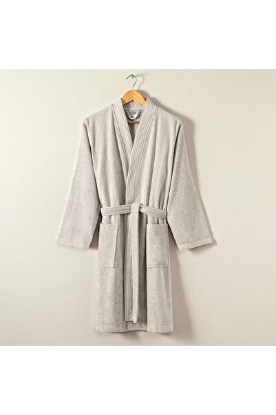 Linens Cozy Bamboo S/M Bathrobe Mink