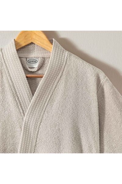 Linens Cozy Bamboo S/M Bathrobe Mink