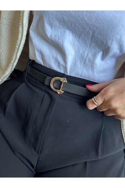 LİA KEMER حزام نسائي ذهبي اللون من إيشي، حزام للسترة، حزام للملابس، حزام للبن...