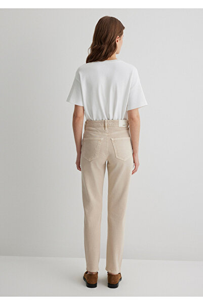 Mavi Martha Gold Premium Stone Cream Jean Trousers 1010928 -88600