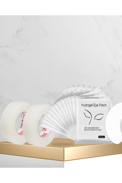Royal Beauty Practical kit for fixation and comfort - 10 hydrogel patches and 2 rolls of Micropore adhesive tape