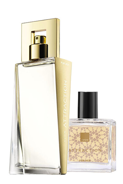 AVON Attraction Kadın Parfüm  50 + 30 Ml Toplam 80 Ml Set