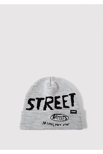 Mavi Street Printed Gray Beret 0911538 -87501
