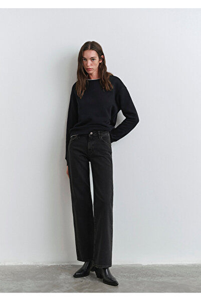 Mavi Ibiza tmavě šedé Smoke Jean kalhoty 1010530-89874