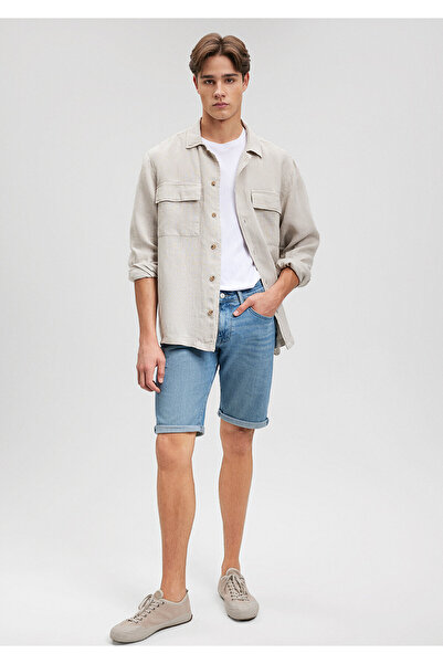 Mavi Tim Street Açık Mavi Jean Şort 0428487142