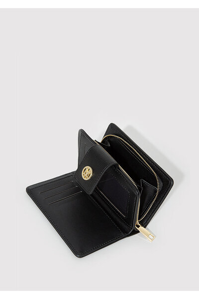 Mavi Black Wallet with m Logo Detail 1912765 -900