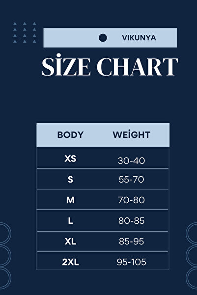 VIKUNYA Navy Blue Jogger Pants