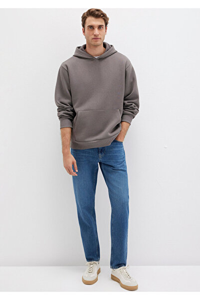 Mavi Hooded Anthracite Basic Sweatshirt 0S10275-70096