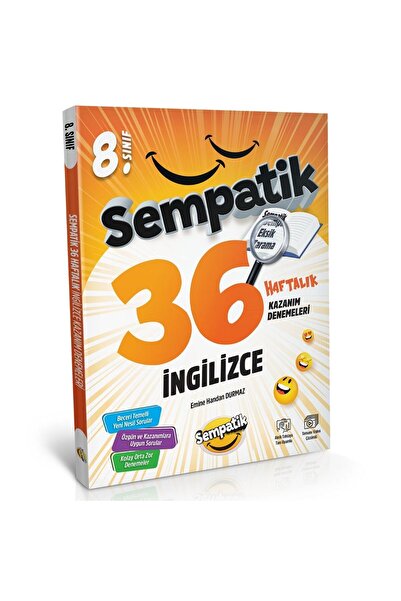 Ünlüler Karması 8.SINIF SEMPATİK İNGİLİZCE 36 HAFTALIK KAZANIM DENEMELERİ
