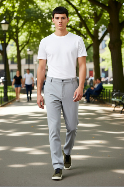 PayBuy Чоловічий одяг Slim Fit Штани з прямими штанинами Регулярна довжина Повсякденні комбінації Вихідні дні