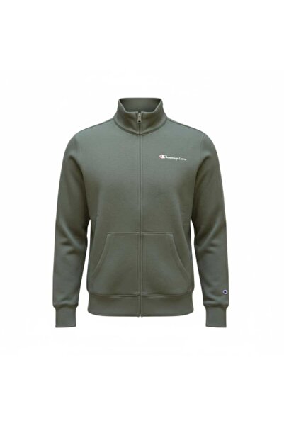 Champion Olive Green Full Zip Hoodie