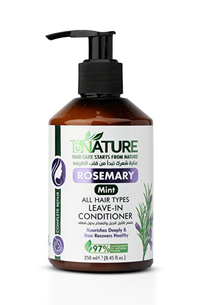 Bynature Rosemary Mint Complete Repair Leave-in Conditioner 250ml Free From P...