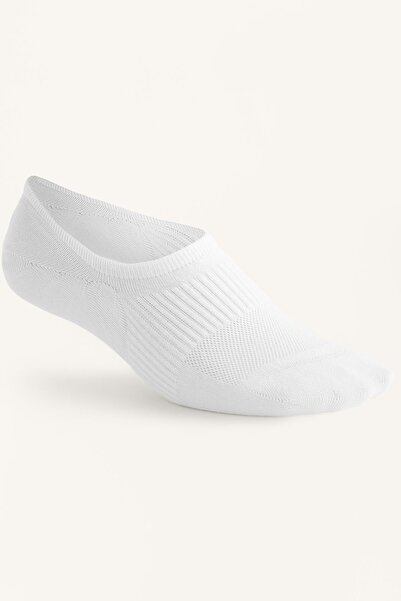 Oysho 3 pairs of high cut cotton blend invisible sports socks