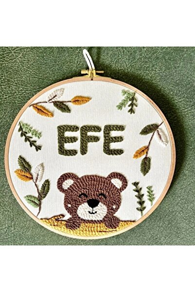 afralya home Bebek Çocuk Odası Yenidoğan İsme Özel Kapı Süsü- Duvar Dekorasyo...