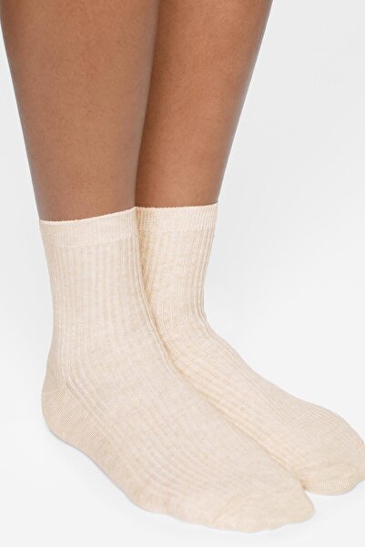 Oysho 5 pairs of quarter socks with cotton