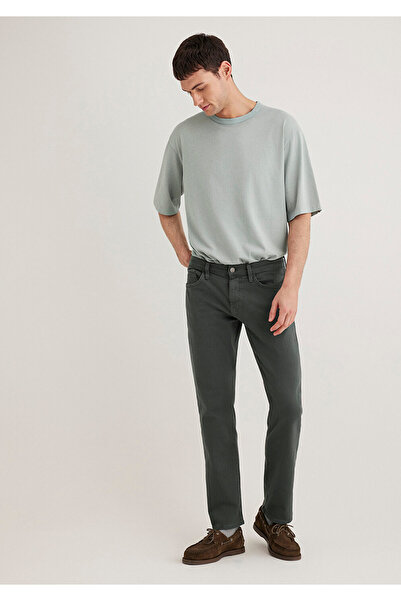 Mavi Παντελόνι Hunter Moss Green Comfort Gabardine 0020285644