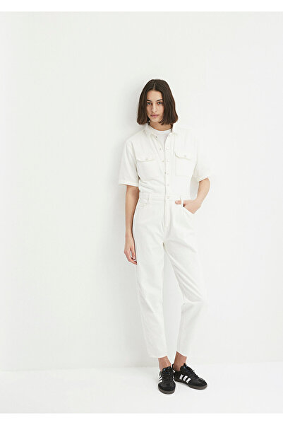 Mavi Doria Icon Off-White Jean Jumpsuit 101265 -86431