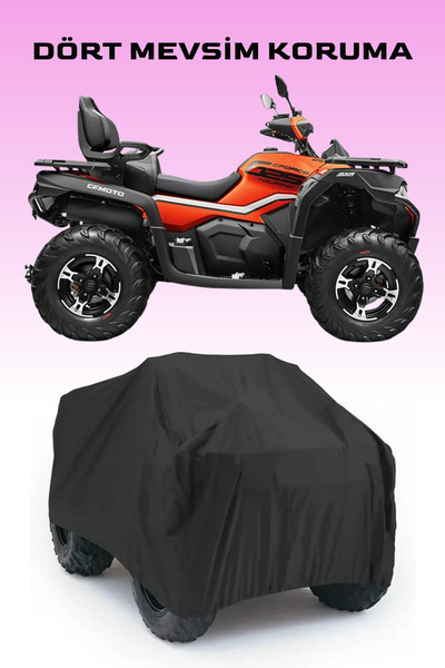 Breen Cfmoto CF625 ATR-EPS ATV SU GEÇİRMEZ BRANDASI -SİYAH