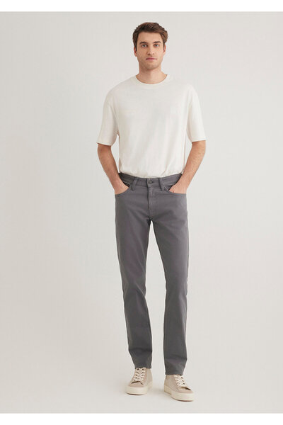 Mavi Jake Anthracite Comfort Gabardine Trousers0042286569