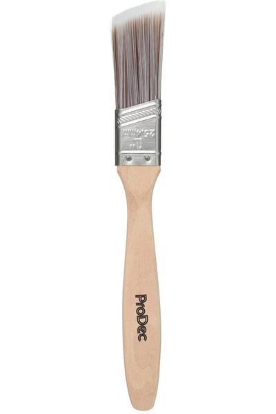 ProDec Professional brush –25 mm with long handle, angled cut