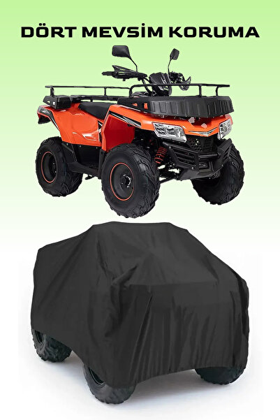 Breen Kanuni ATV 200 U - مركبة ATV مقاومة للماء للطرق الوعرة، أسود