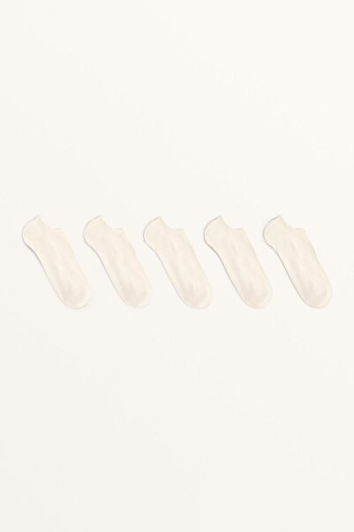 Oysho 5 pairs of cotton blend sneaker socks