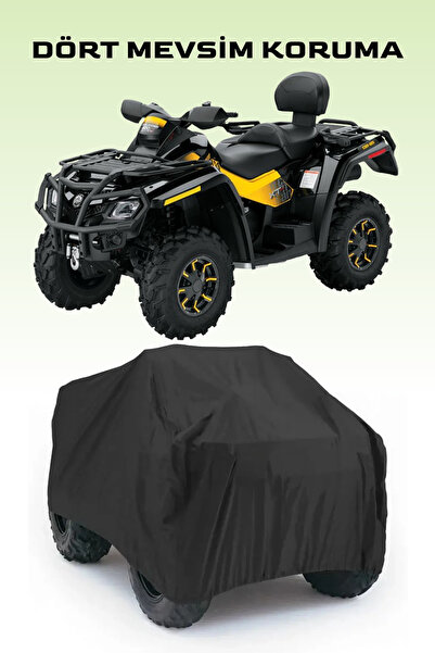 Breen Can-Am XT 800 AR ATV علامة تجارية مقاومة للماء - أسود