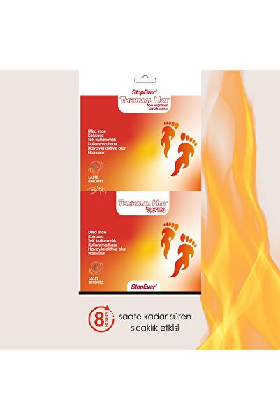 StopEver Thermal Hot Ayak Isıtıcı 2'li
