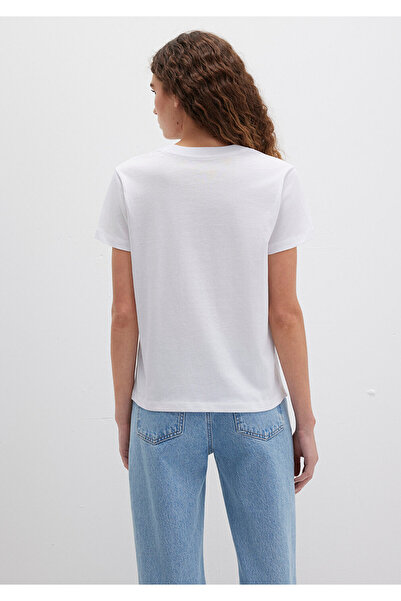 Mavi Printed White T-Shirt Regular Fit / Regular Fit1612242-620