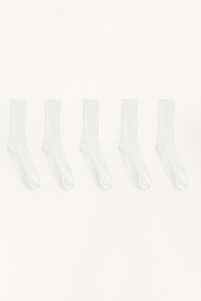 Oysho 5 pairs of classic socks with cotton
