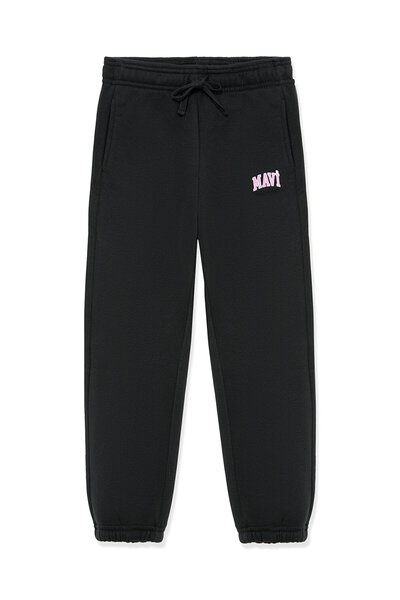Mavi Logo Printed Black Sweatpants 7010000 -70087