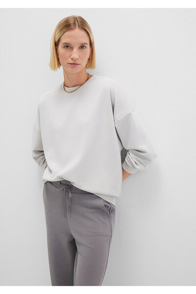 Mavi Lux Touch Tencel Tm Modal Gray Sweatshirt 168837-70074