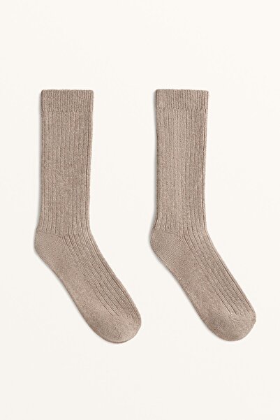 Oysho Classic socks in 15% cashmere 10% wool