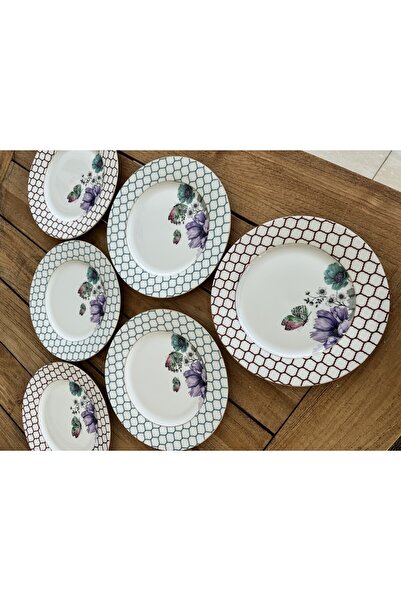 Ezem 309923 Lily 6-Piece Serving Plate