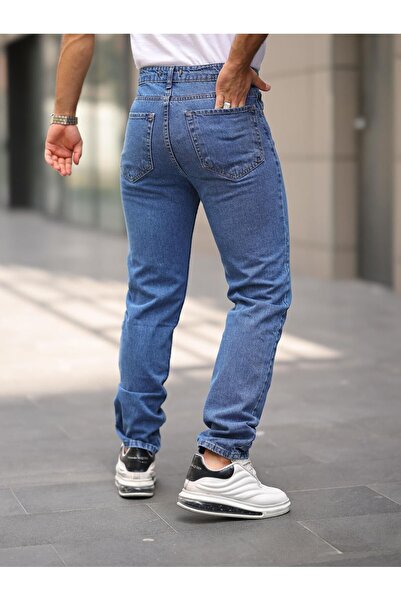 comstar Men's Bagy Loose and Comfortable Fit Jeans Trousers