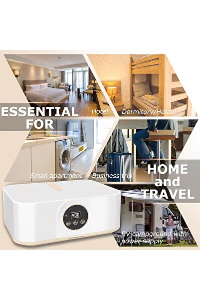 Razo Razo Portable Electric Clothes Dryer, 10 kg, 360° Hot Air, UV Sterilization, Uniform, Fast Drying