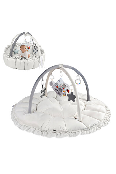 Little Story Baby 5in1 Play Mat/Activity Gym - White