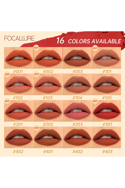Focallure Pure Matte Lipstick FA - 203 #001