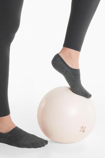 Oysho 2 Pairs of Cotton-Mixed Yoga and Pilates Socks