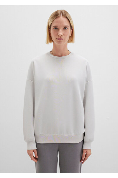 Mavi Lux Touch Tencel Tm Modal Gray Sweatshirt 168837-70074