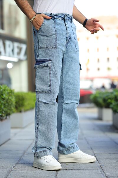 comstar Cargo Baggy Trousers with Side Pockets