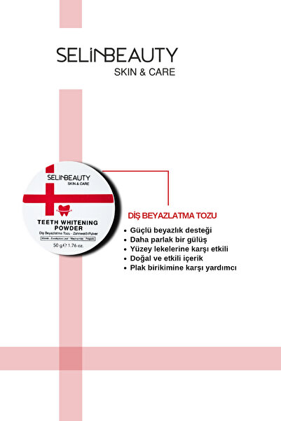 SELİNBEAUTY Skin&Care Diş Beyazlatma Tozu