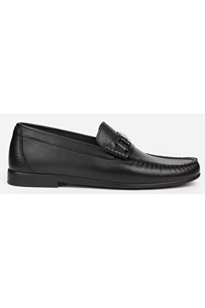 Pierre Cardin 25109 Black Men's Loafer Casual Leather Shoes