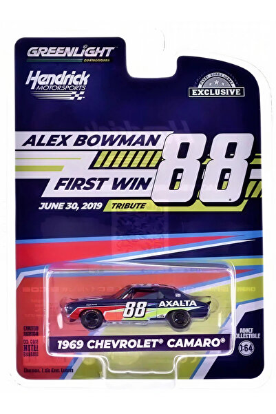 Green Lighting Greenlight 1/64 1969 Chevrolet Camaro - Alex Bowman / Hendrick...