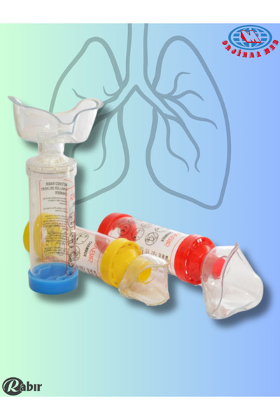 RABIR الغرفة – صبي كبير (5+ سنوات) – غرفة علاج الاستنشاق بصمام لـ MDI – الغرفة الزرقاء