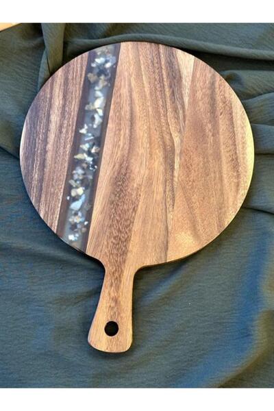 ROSSEV Acacia Small Size Round Cutting Board