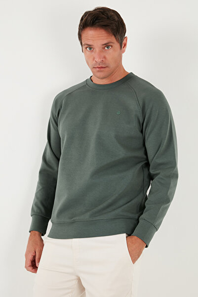 Buratti Stretch Cotton Relaxed Fit Crew Neck Sweat Men's Sweat 5901210