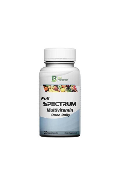 BIO PROTECTION Full Spectrum Multivitamin, 30 Veggie Capsules, Daily Essential Vitamins And Minerals