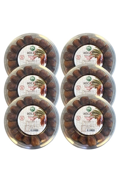 Sukkari Taze-Yaş Hurma 6'lı (500grx6)(3kg)